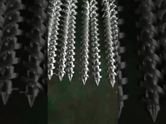 Parallel Twin Screw and Barrel for Plastic Extruder Machine PVC PE PET