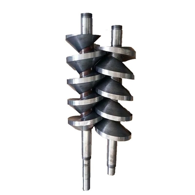 Single Extruder Barrel Screw 0.5-0.8mm For HDPE LDPE Extrusion Machine