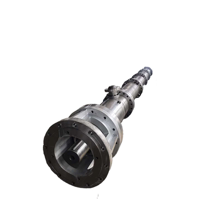AISI4140 Screw Barrel For Extruder SKD61 For Sheet And PVC Pipe Machine