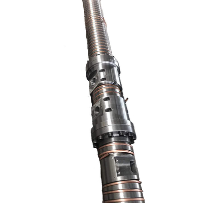 2.0-3.0mm Extruder Screw Barrel Film Blown Screw Cylinder For Plastic Machine