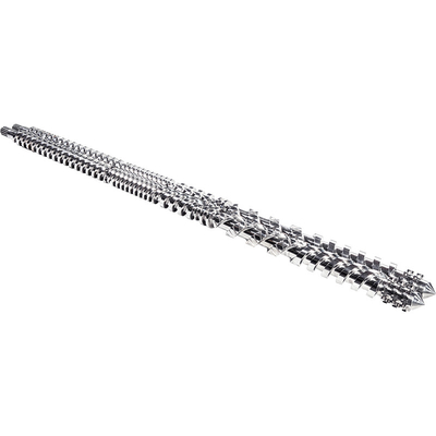 Parallel Twin PVC Pipe Screw Barrel For Plastic Extruder Machine