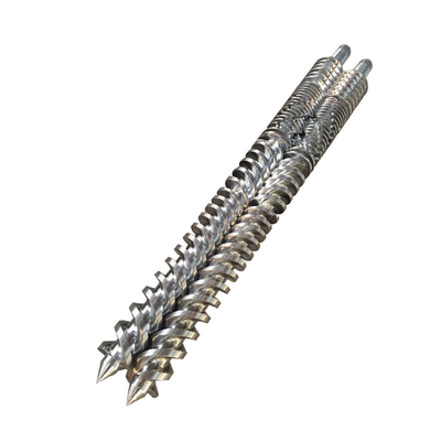 140mm Parallel Twin Screw Barrel HRC55-62 For 75/32 Kmd Twin Screw Extruder
