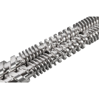 38CrMoAIA Parallel Twin Screw And Barrel For Extruder SACM645 With Colmonoy 56 Alloy Coating