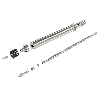 SKD61 Bimetallic Injection Machine Screw And Barrel For Plastic Cup Machine