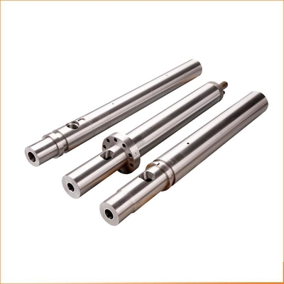 0.5-0.8mm Bimetallic Screw Barrel With Chrome Plating