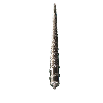 38CrMoAIA Extruder Screw Barrel SACM645 For Plastic Recyling Extruder Machine