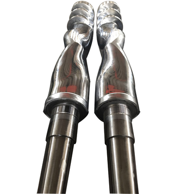 ISO Single Extruder Screw Barrel For Plastic Granules Machine