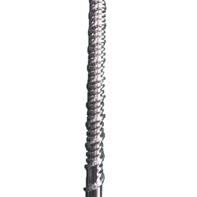Single 0.5-0.8mm Extruder Screw Barrel For Plastic Machinery