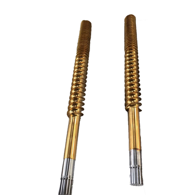High Speed Extruder Screw Barrel For Plastic Extruder 15-300mm