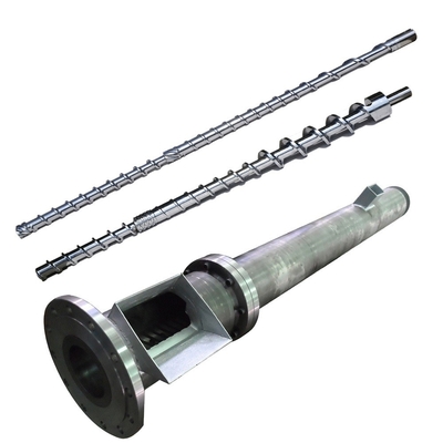 AISI4140 Rubber Screw Barrel For Rubber Machine Making Rubber Pipe Rubber Tire