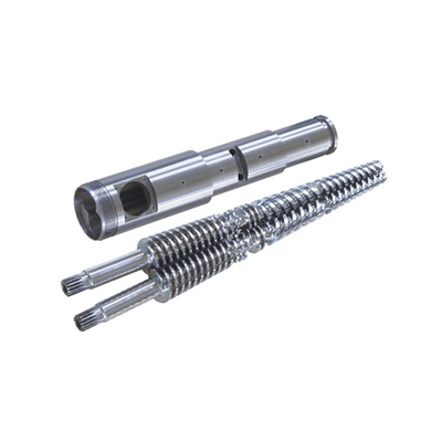 Twin Conical Screw Barrel For Extrusion Machine For Blow Film Granulator