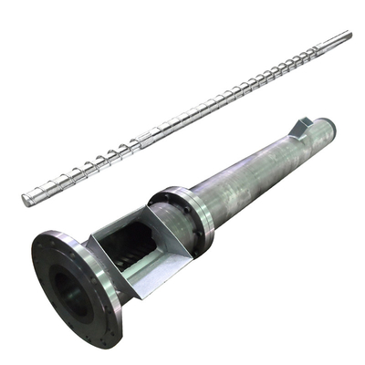 Single Nitriding Screw and Barrel for PE/PP/ABS/Pet Plastic Machine