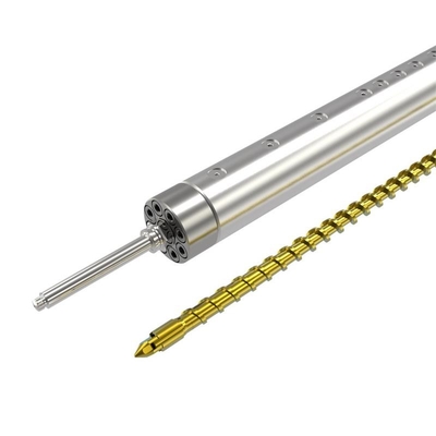 Anti Corrosion Bimetallic Barrel Screw Extruder For Film Blown Machine